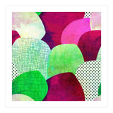 Opala Circles are the new triangles purple (Print Only) thumbnail
