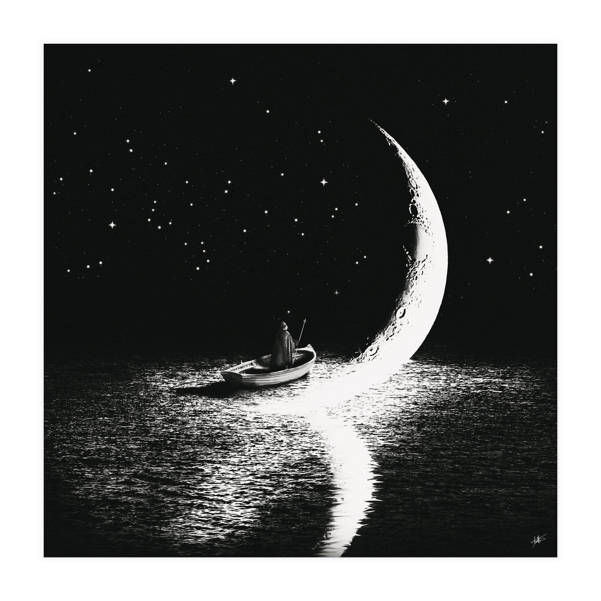 Arrival At Moonlight (Print Only)