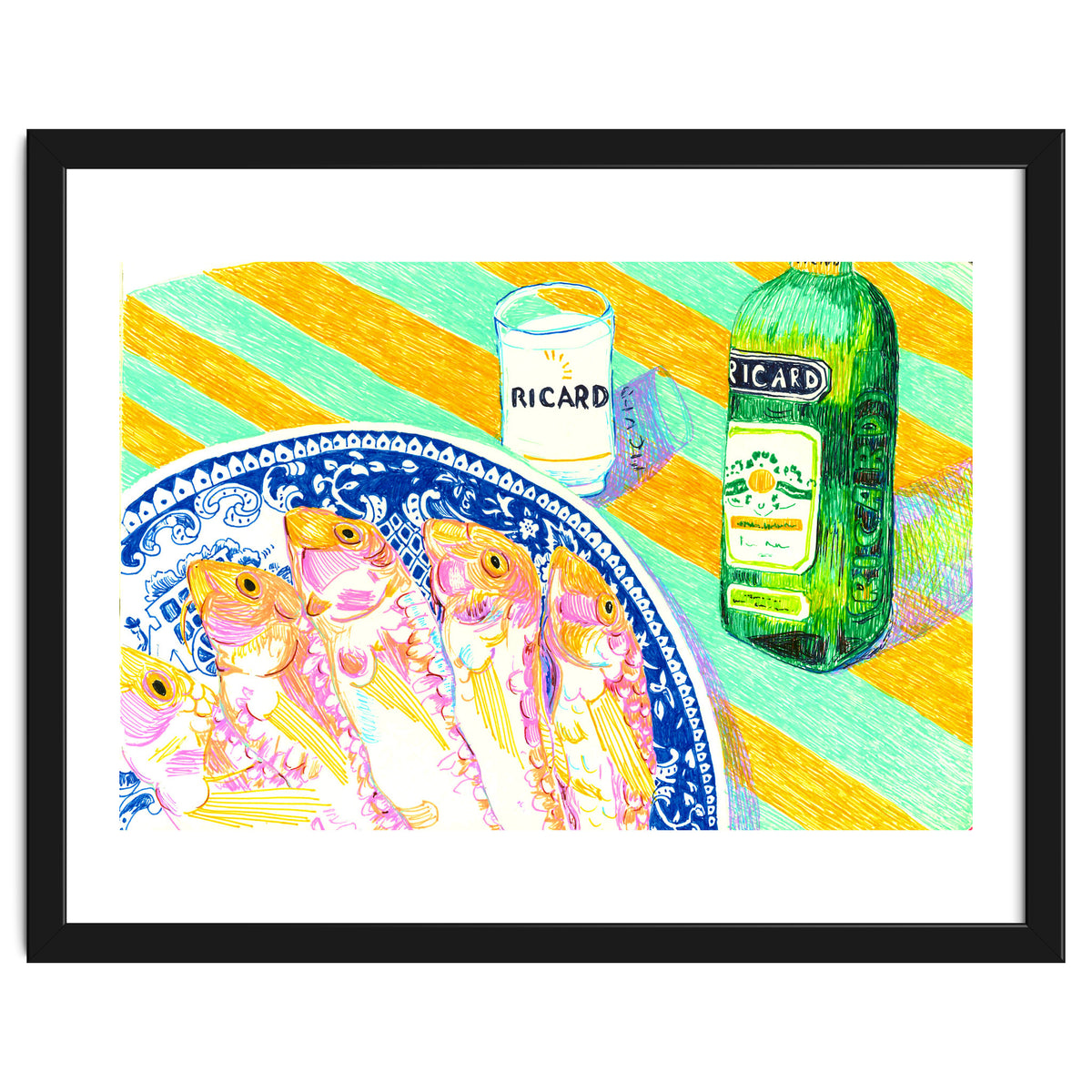 Lunch Rougets & Pastis