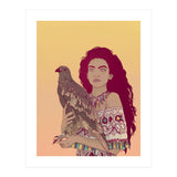 Falcon Lady (Print Only) thumbnail