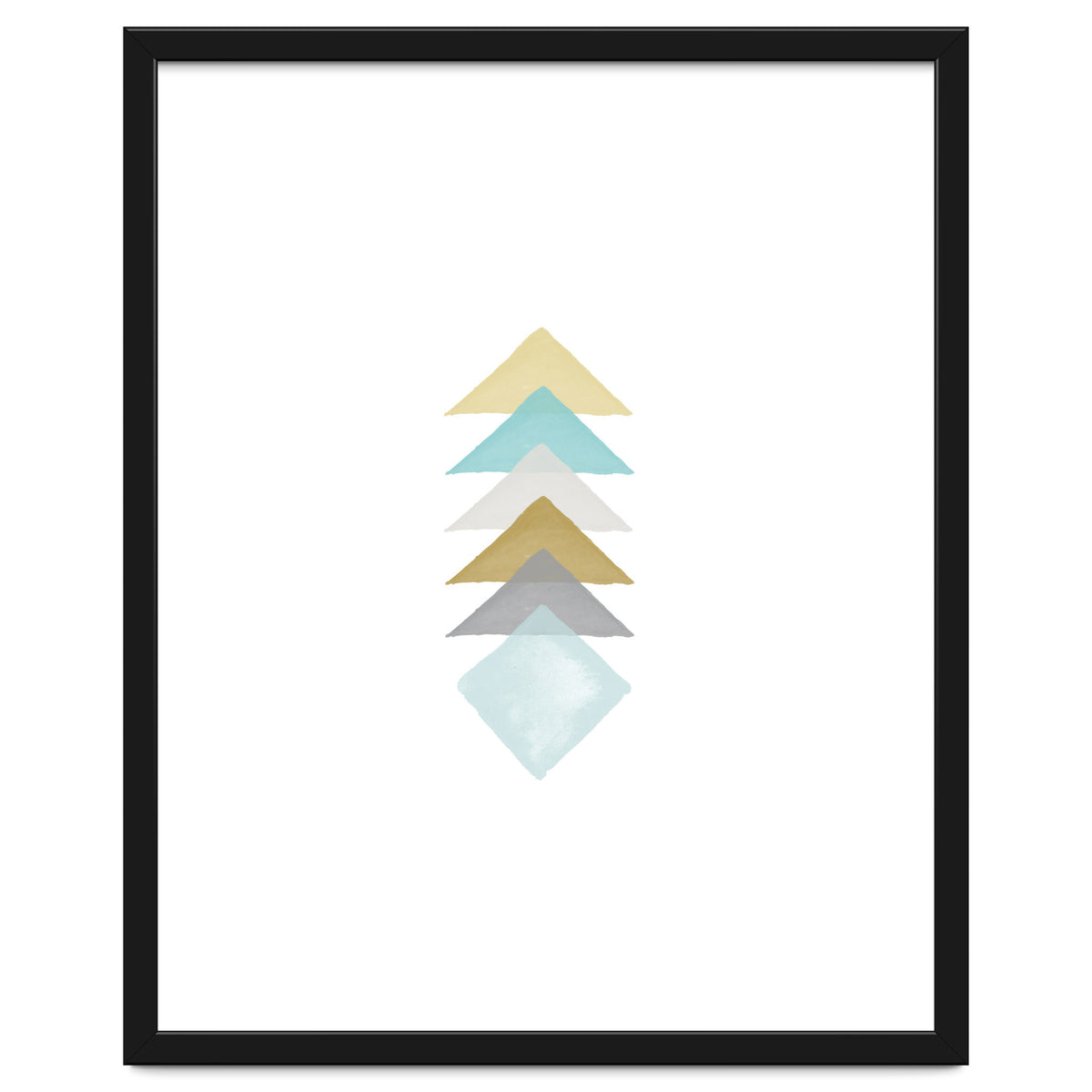 Watercolor Triangles