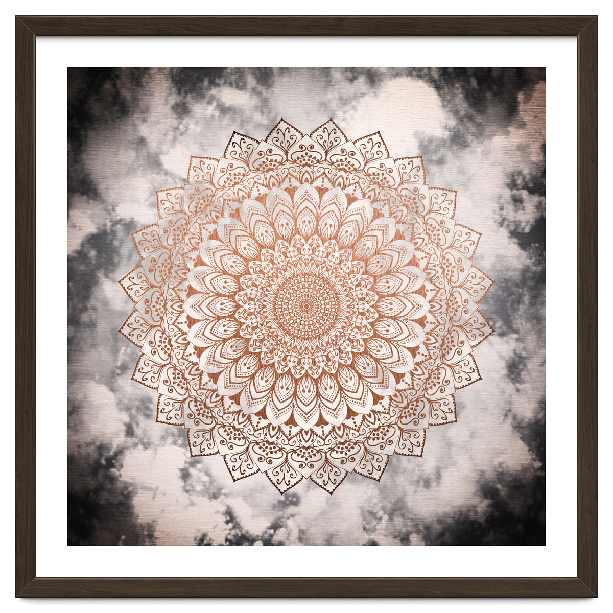 Rose Night Mandala