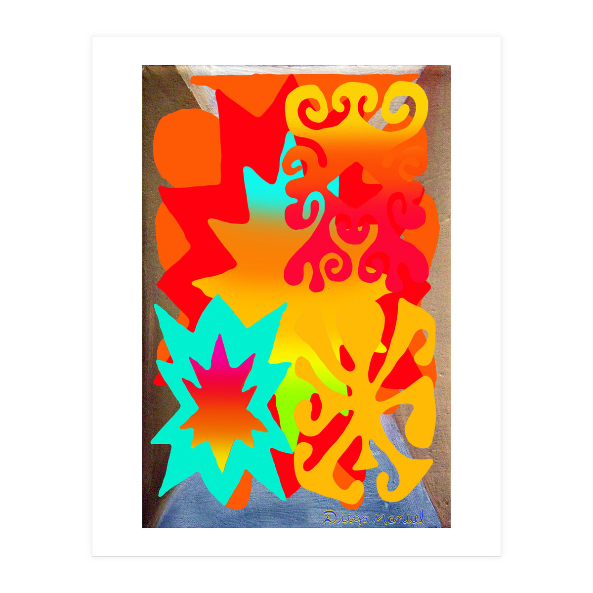 Pop Abstract 2023 A 36 (Print Only)