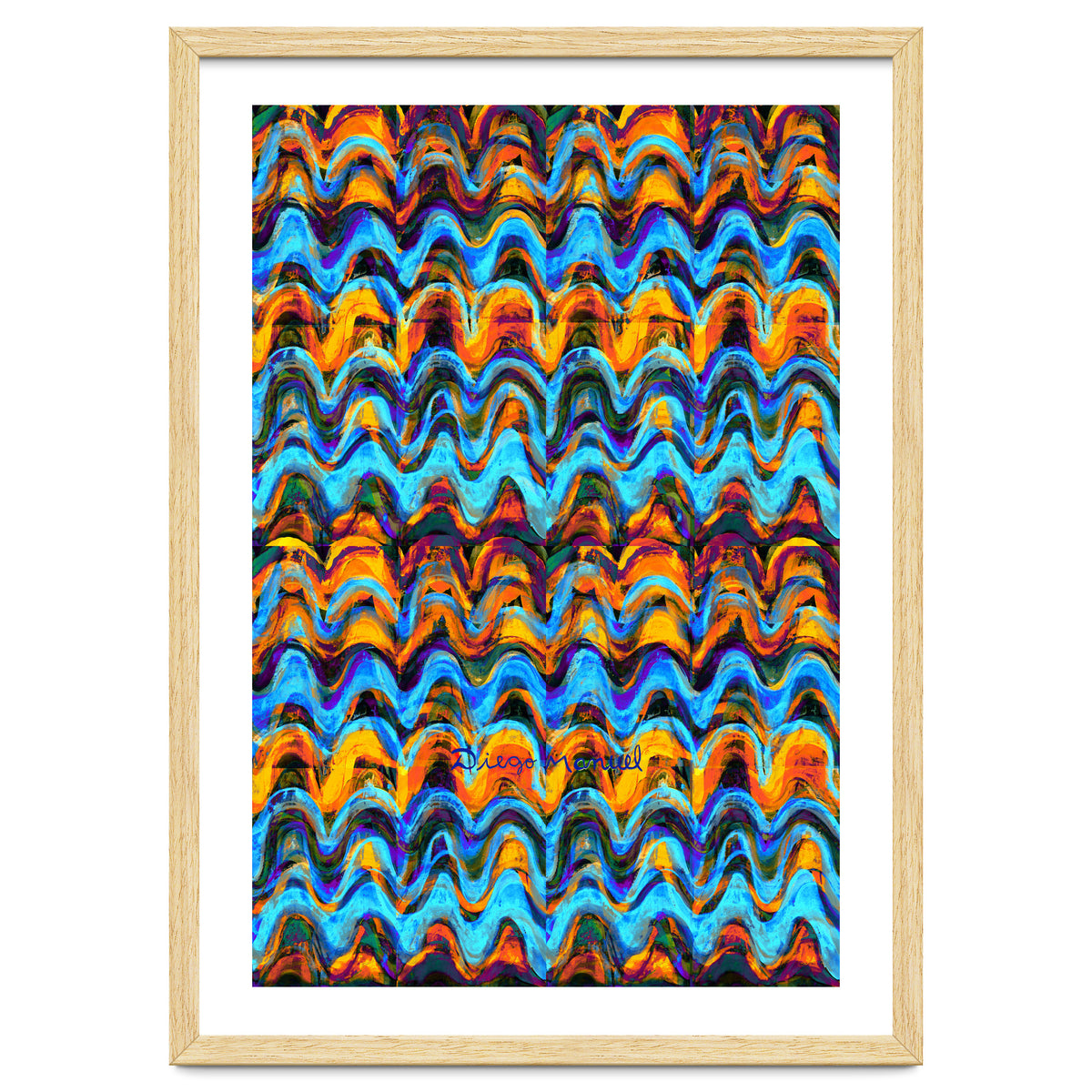 Pop abstract color full