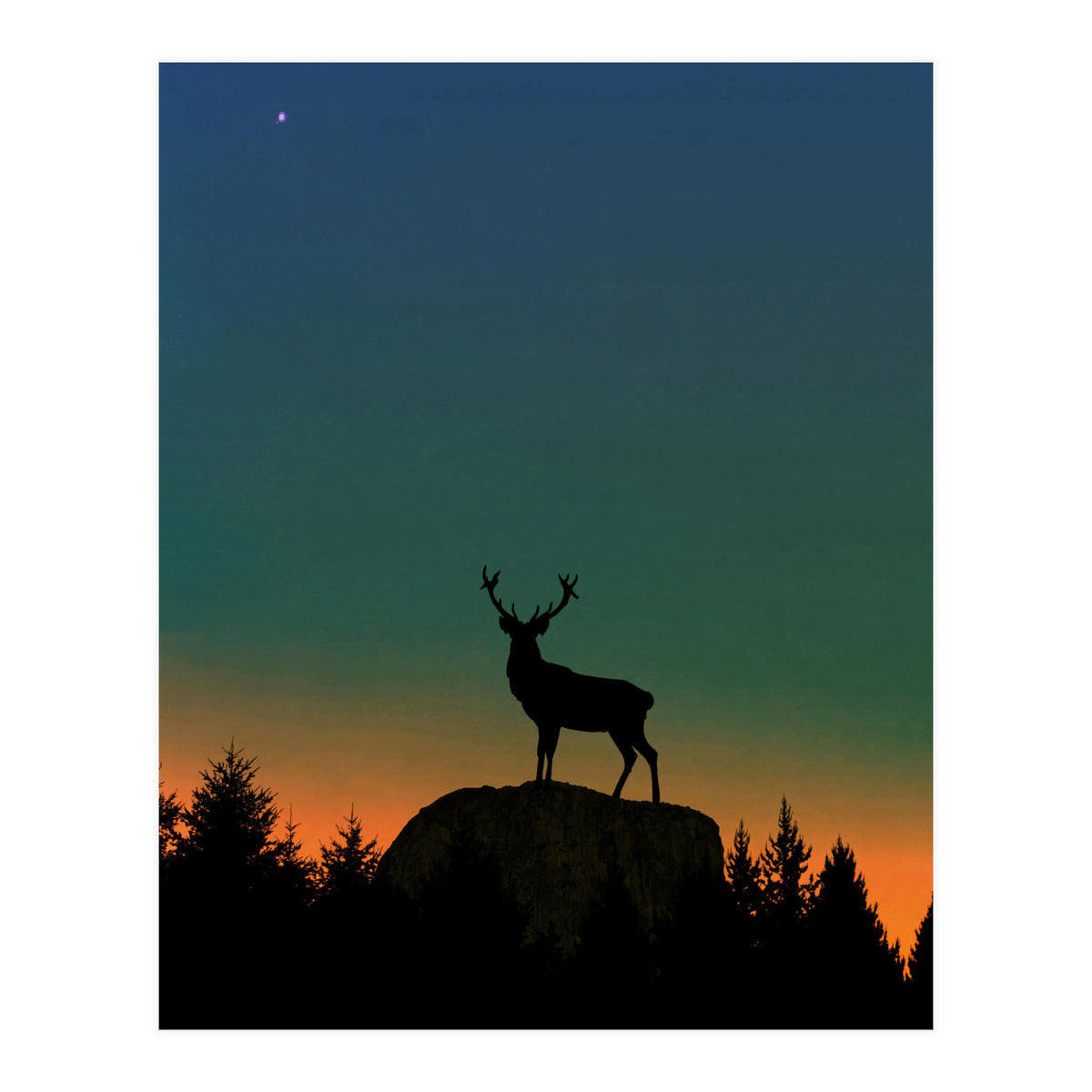 Wild Nature - Dusk (Print Only)