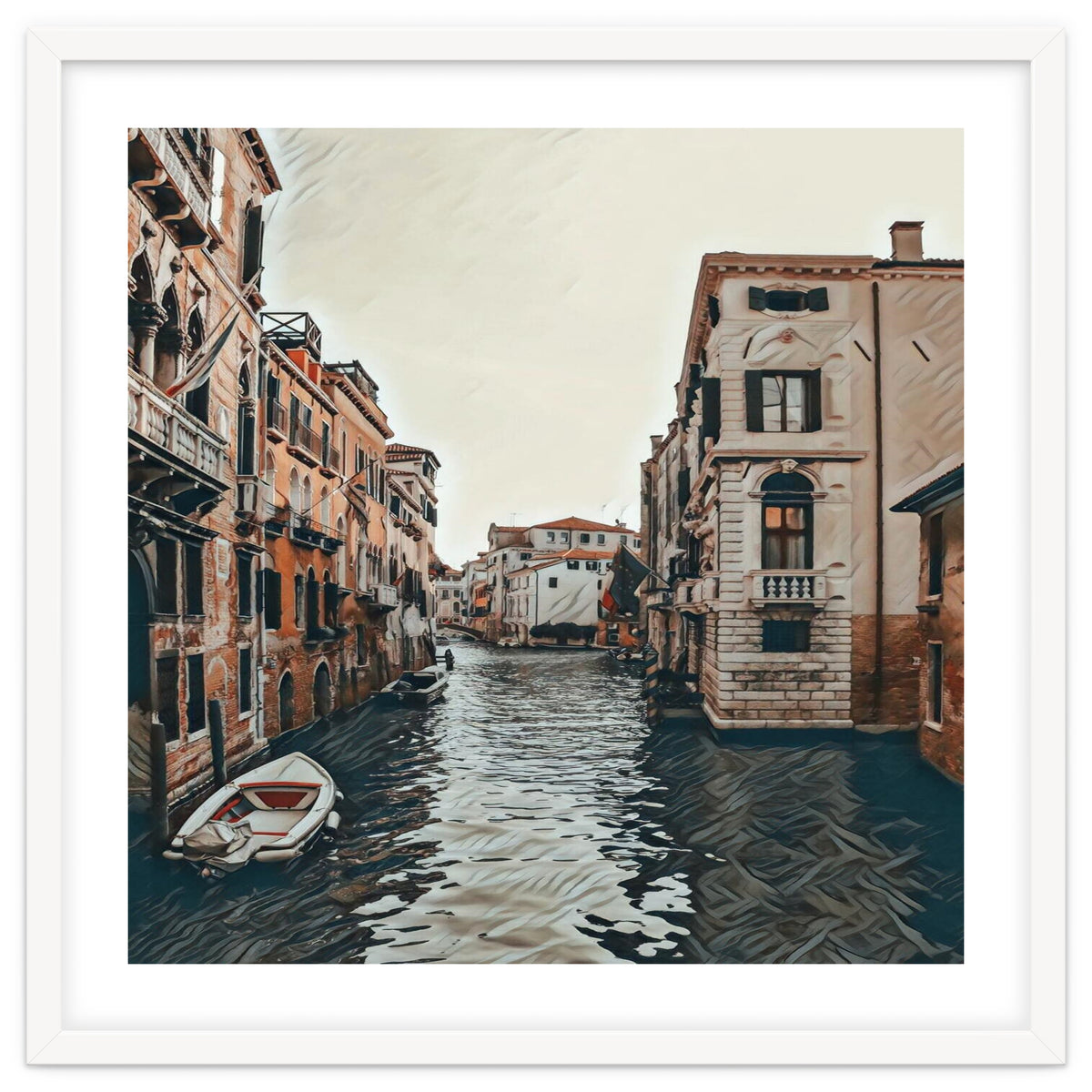 Water Way In Venice