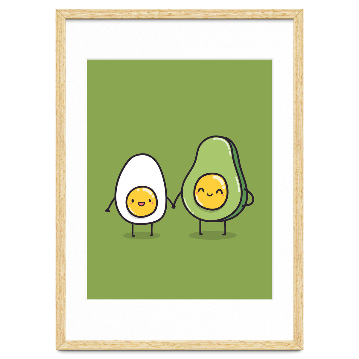 Egg Avocado best friends