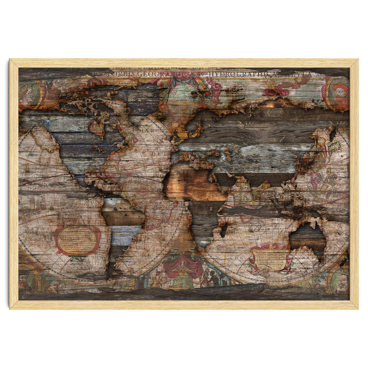 Reclaimed Map