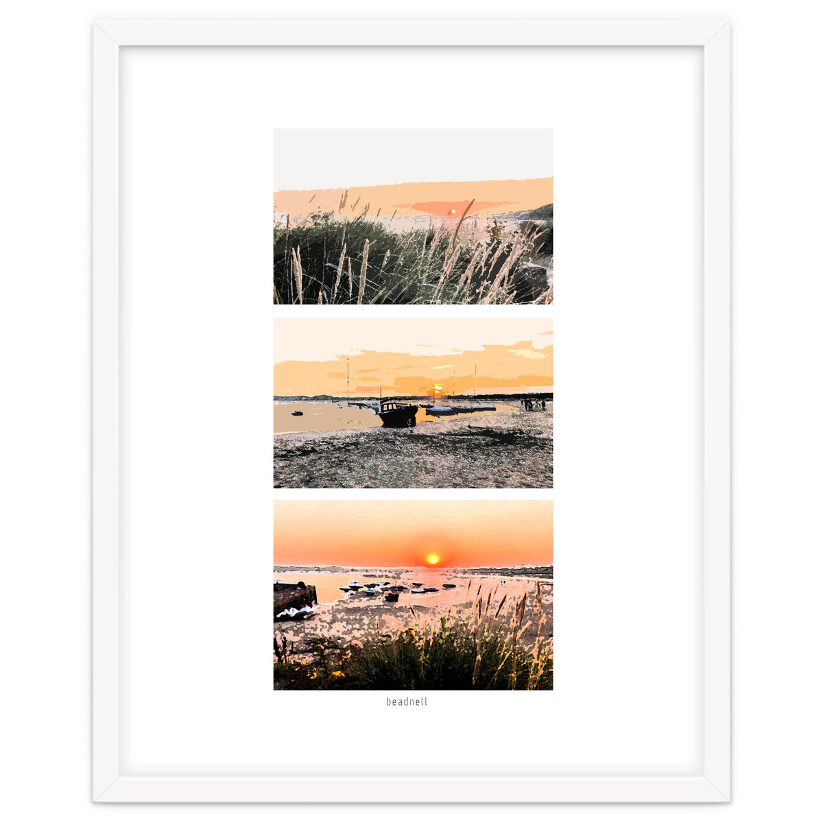 Beadnell, North East Coast in Paints