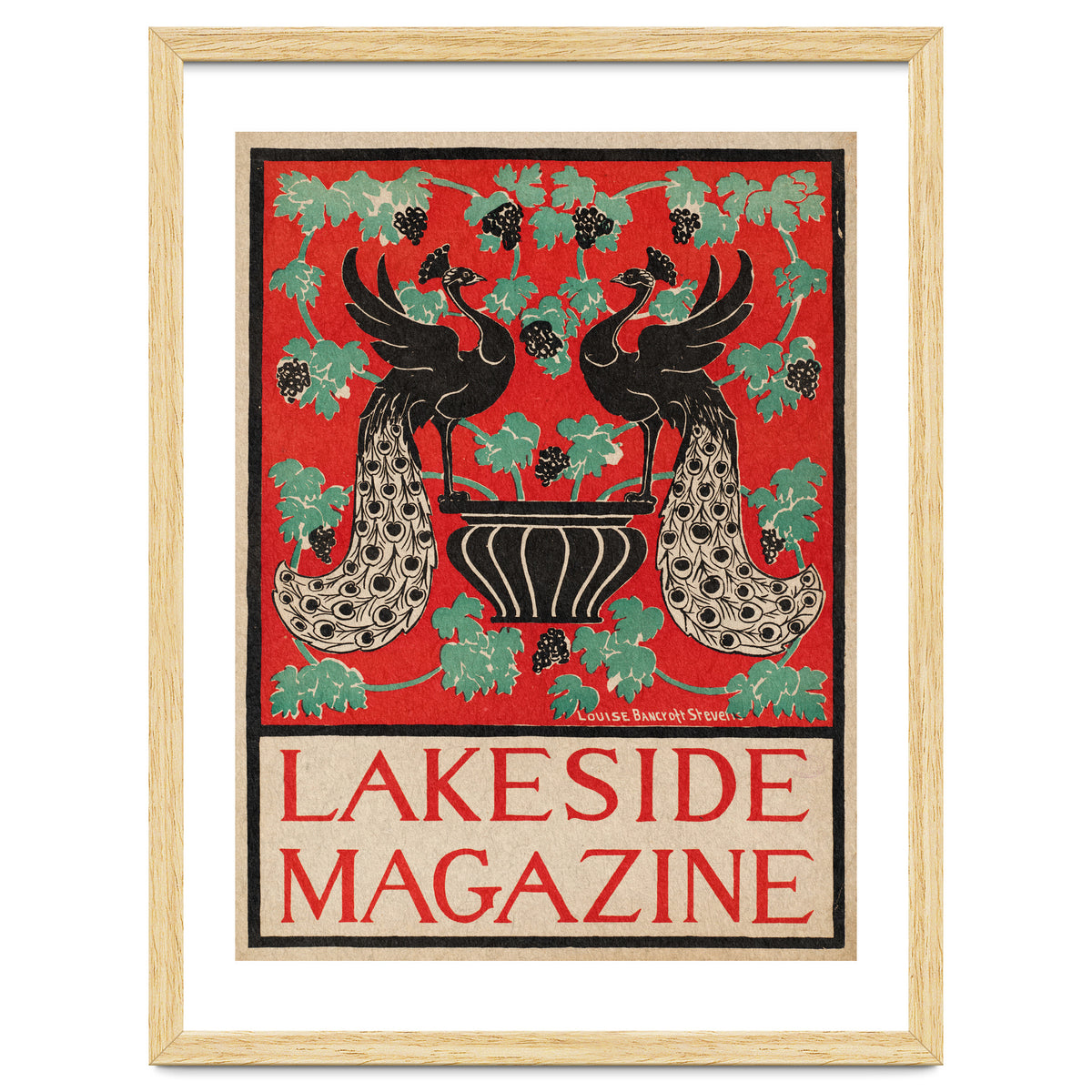 Lakeside Magazine (With Peacocks)