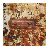 Rusty metal door (Print Only)