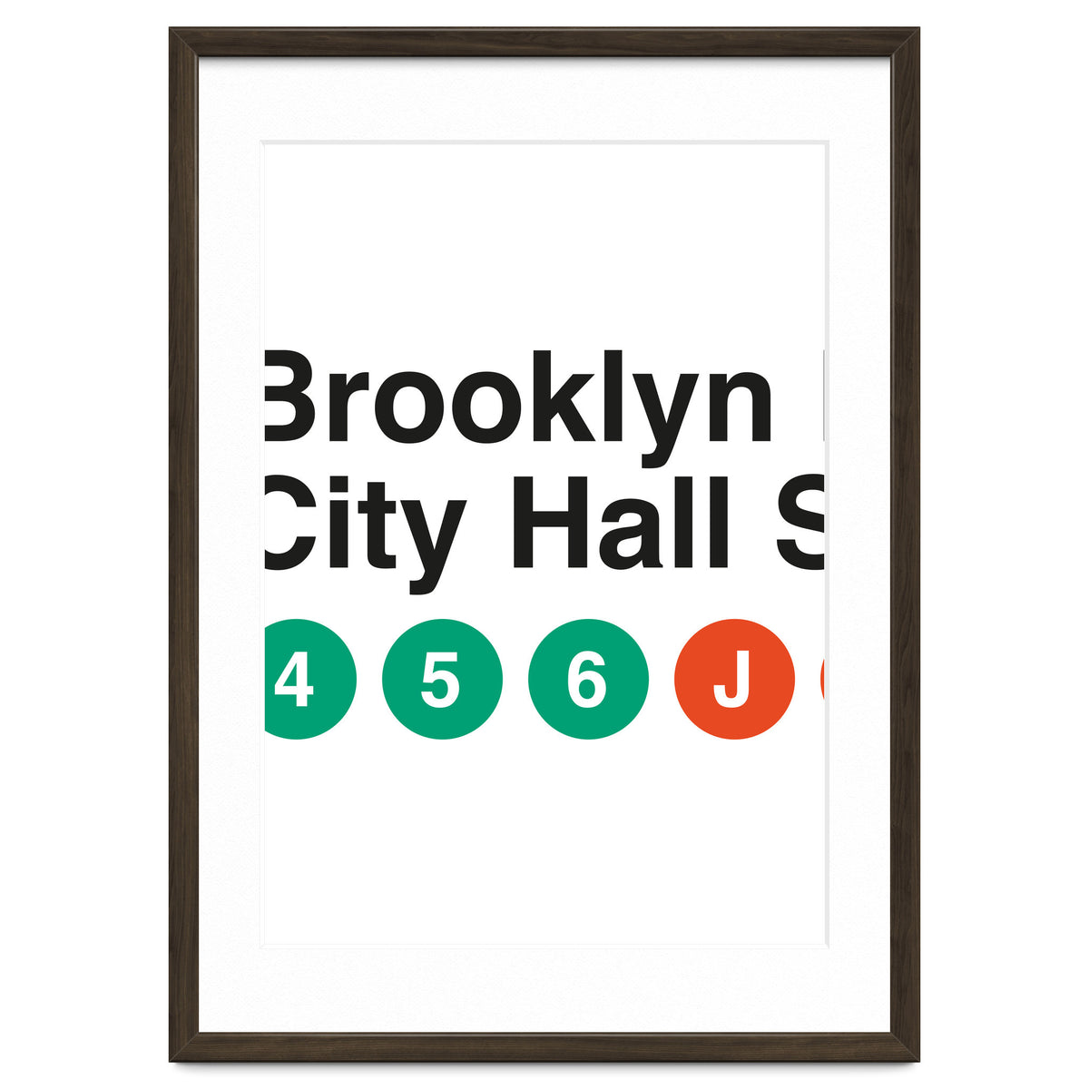 Vignelli's Subway Sign