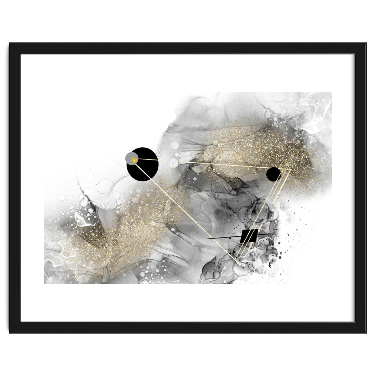 ALCOHOL INK Abstract galaxy