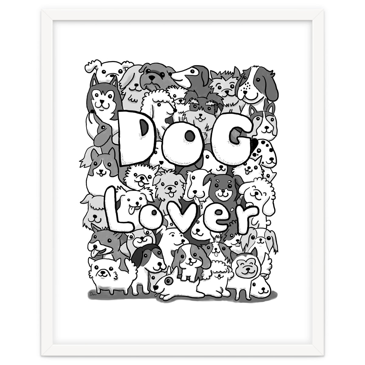 Doodle 72:  Dog Lover