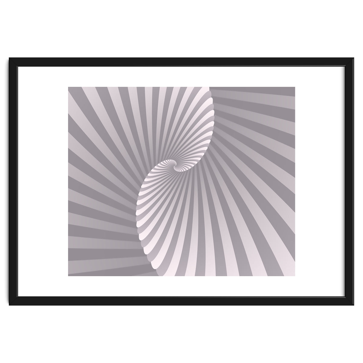 Abstract Retro Spiral