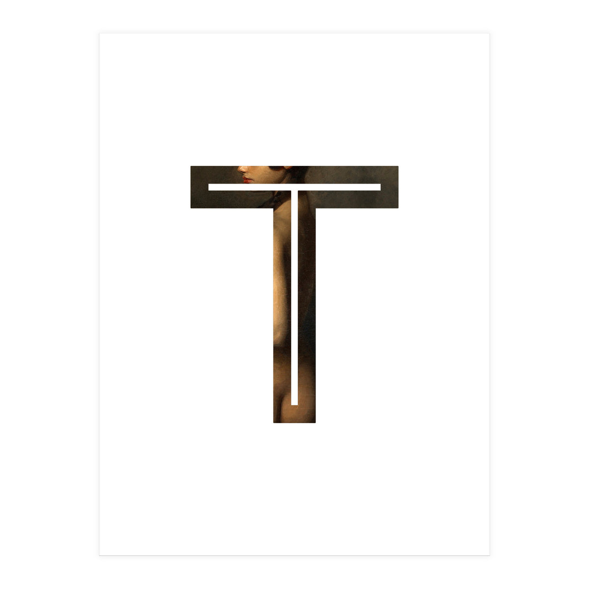 Letter T - (Impress) (Print Only)