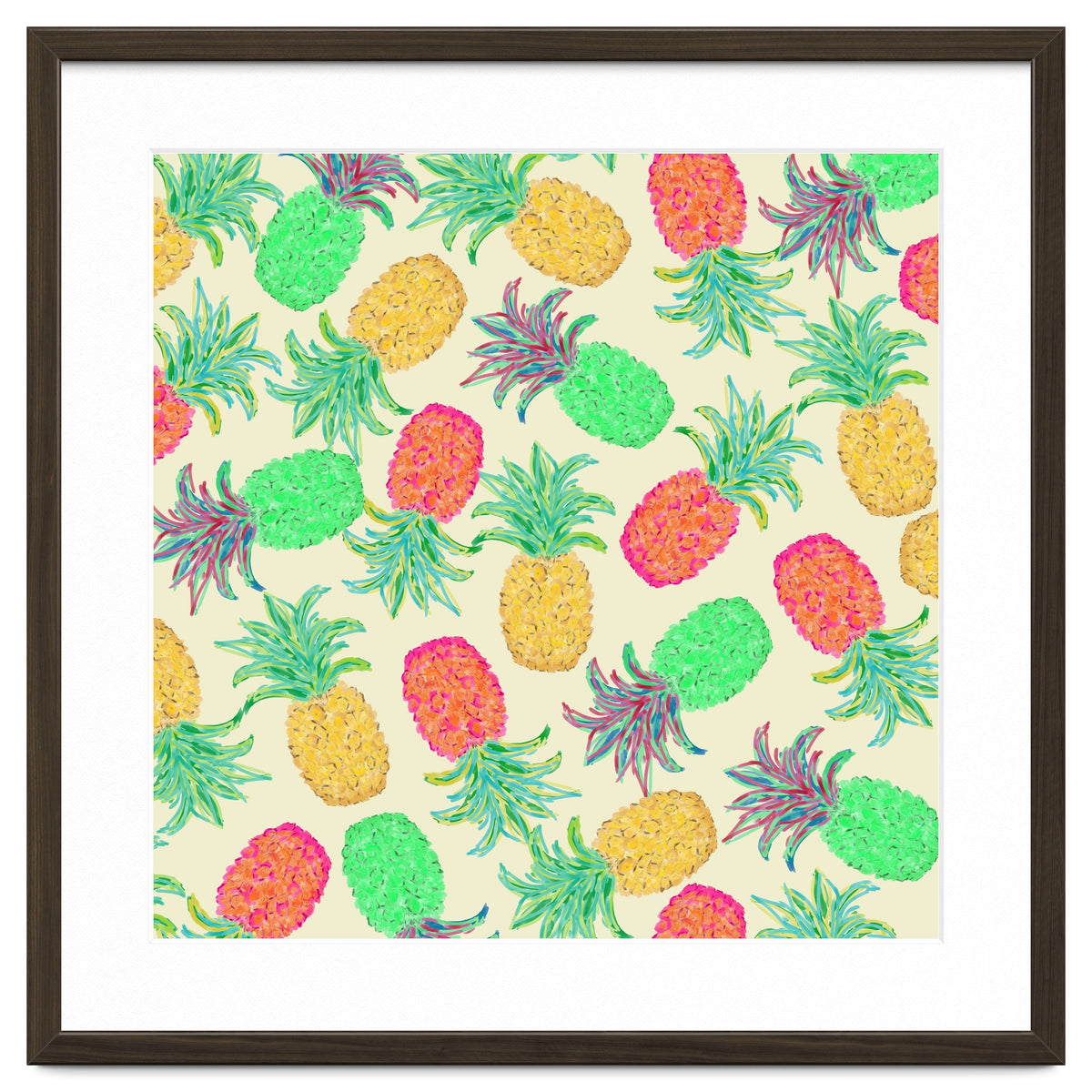 Pineapple Pandemonium Multicolo