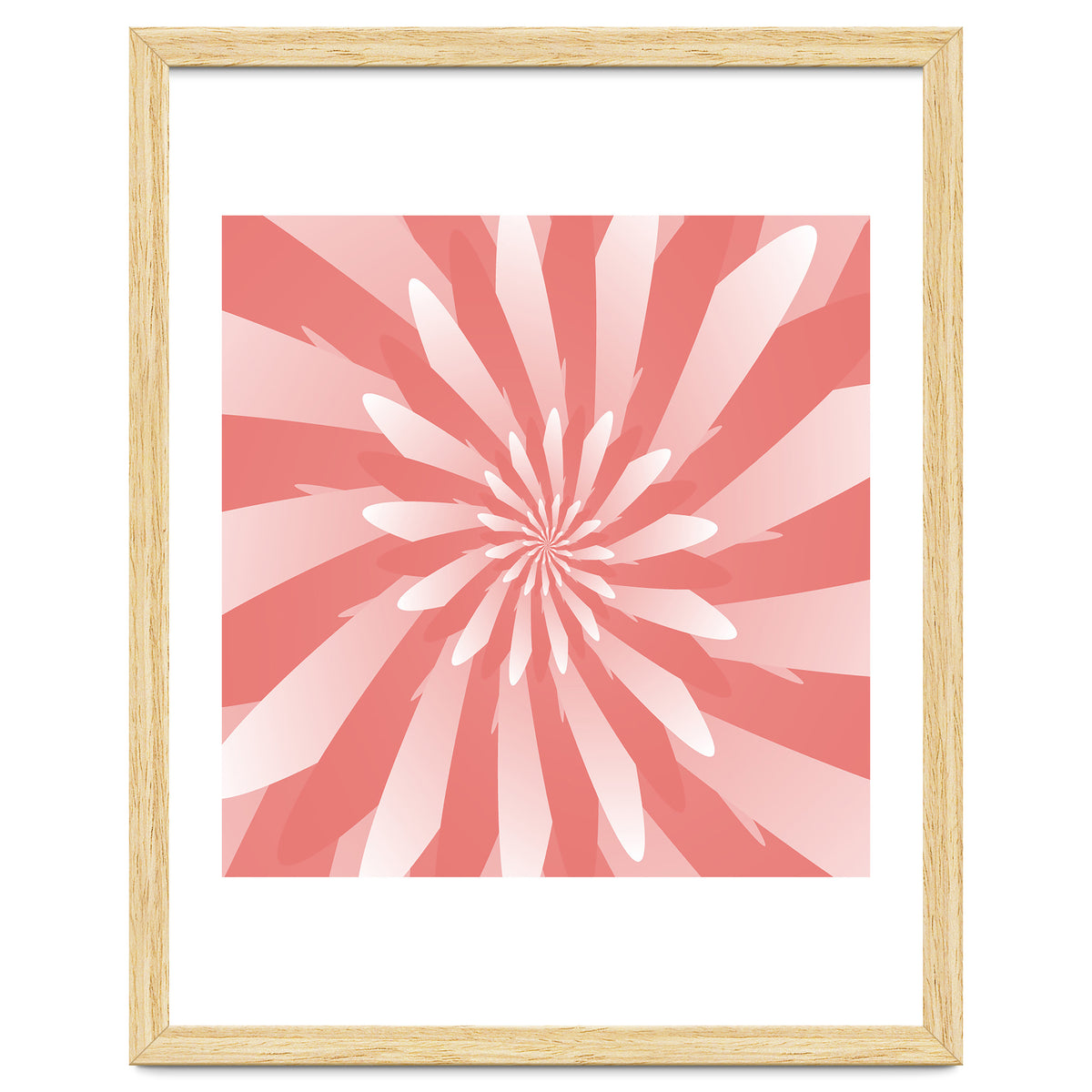 Flower Pattern Spiral