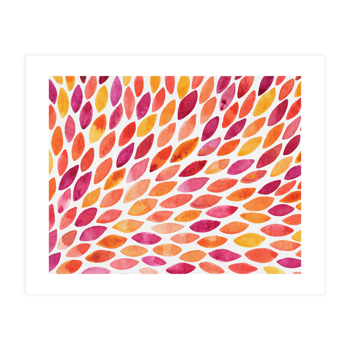 Autumn petal burst (Print Only)