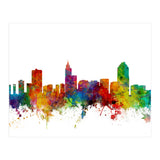 Raleigh North Carolina Skyline (Print Only) thumbnail