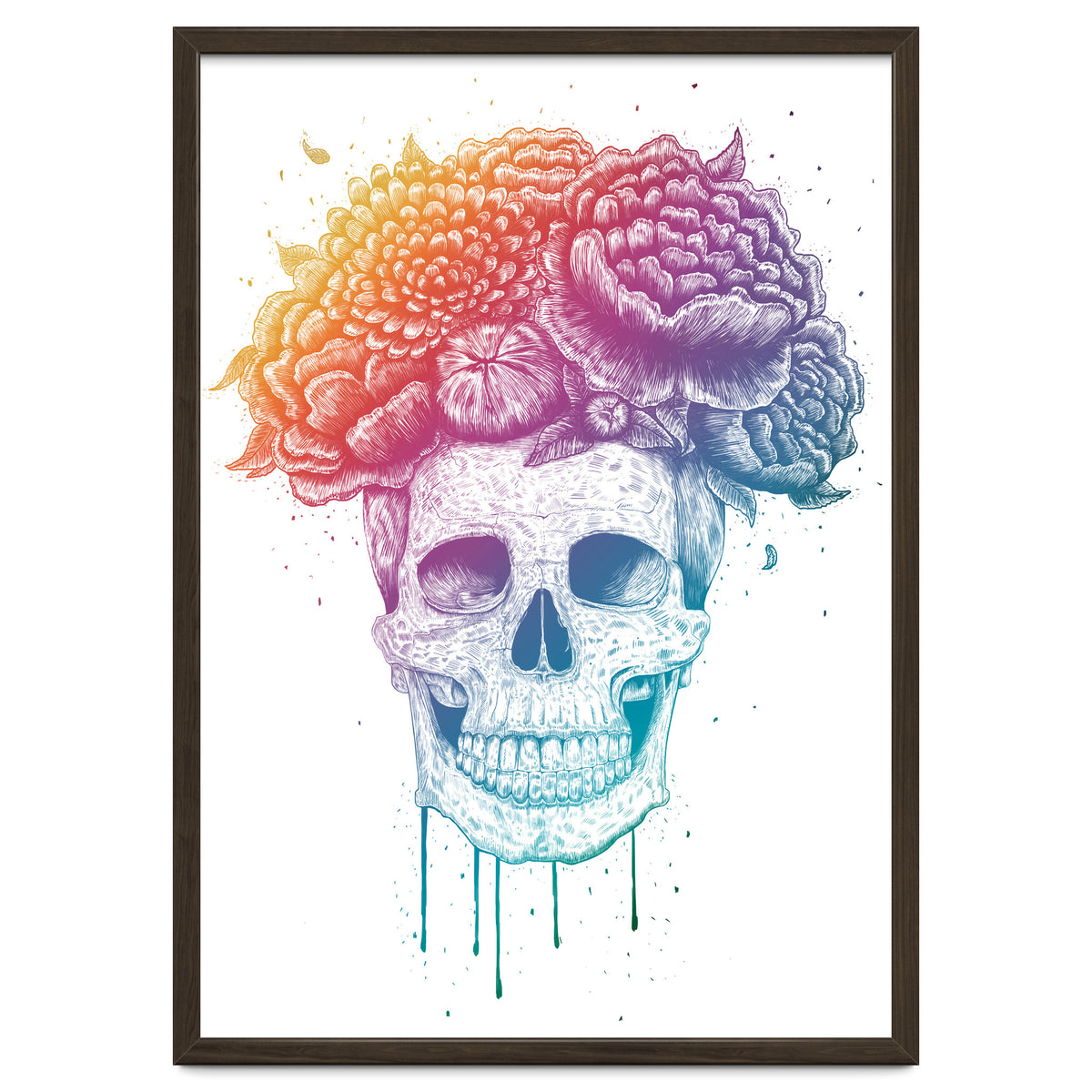 Colorful Skull