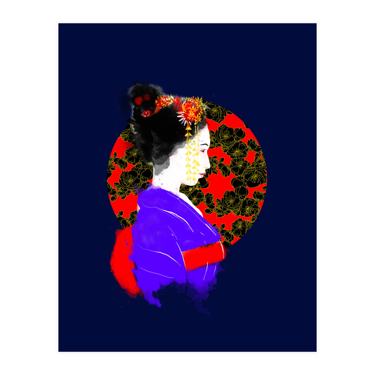 inked Geisha (Print Only)