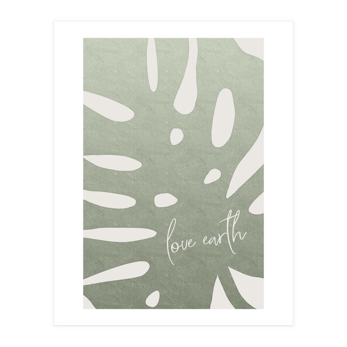 Love earth (Print Only)