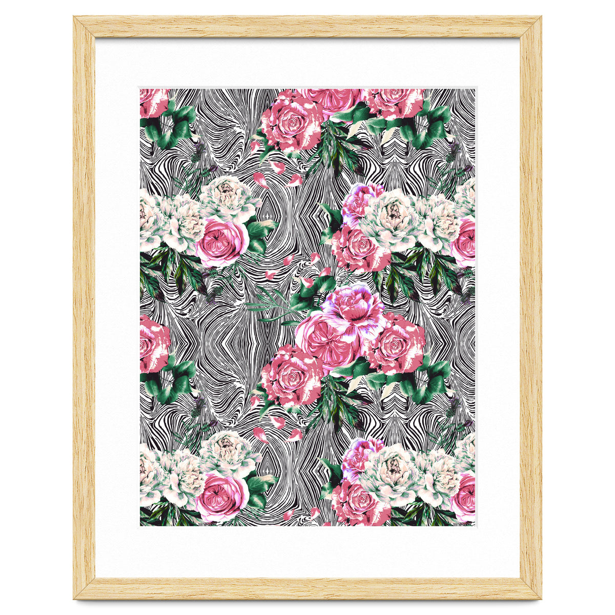 Flowery on linear mosaic