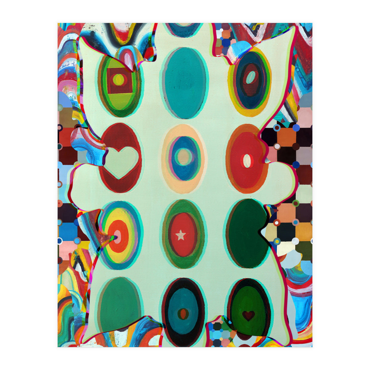 Pop Abstract 2023 Tapiz 96 (Print Only)