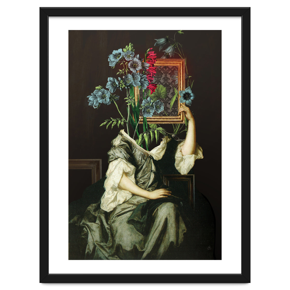 Florales Portrait Disatster