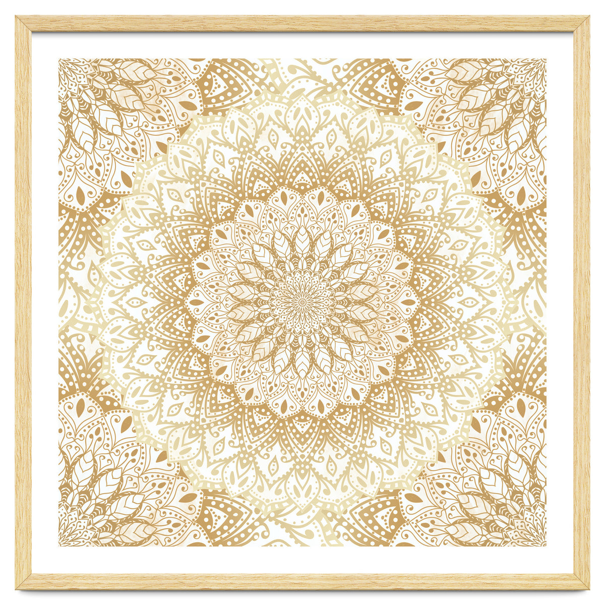 Mandalas For May Gold