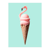 Flamingo Cone (Print Only) thumbnail