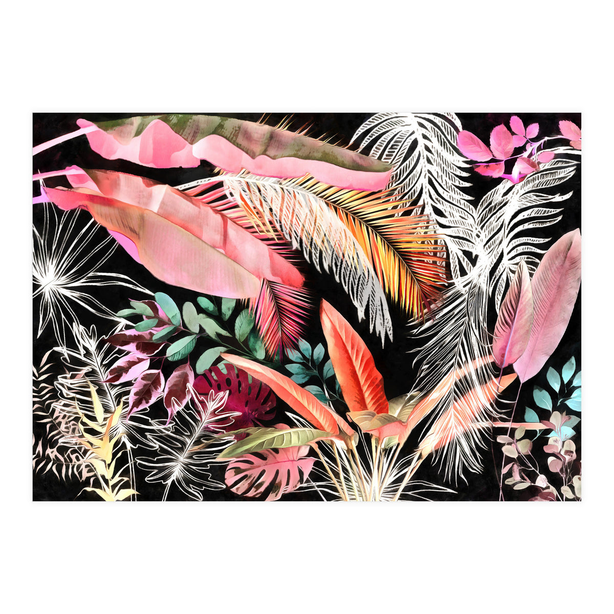 Tropical Foliage 05 (Print Only)