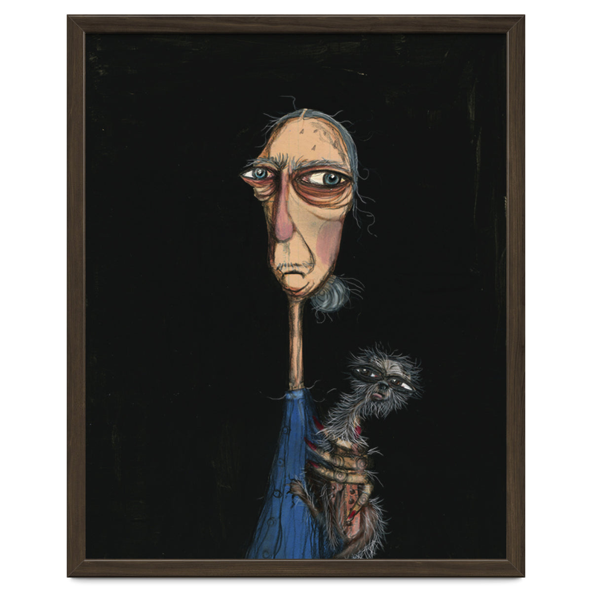 Woman Holding A Chihuahua