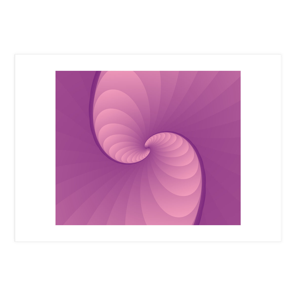 3D Pattern Swirl ART (Print Only)