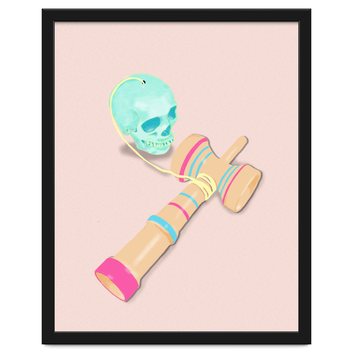 Skull kendama