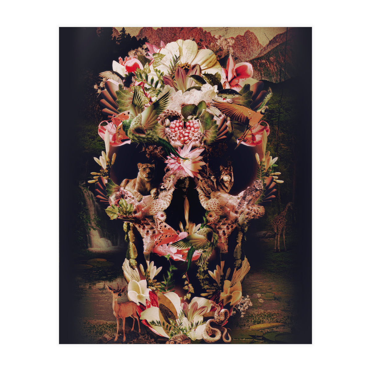 Jungle Skull (Print Only)