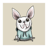 French Bulldog in a Hoodie (Print Only) thumbnail