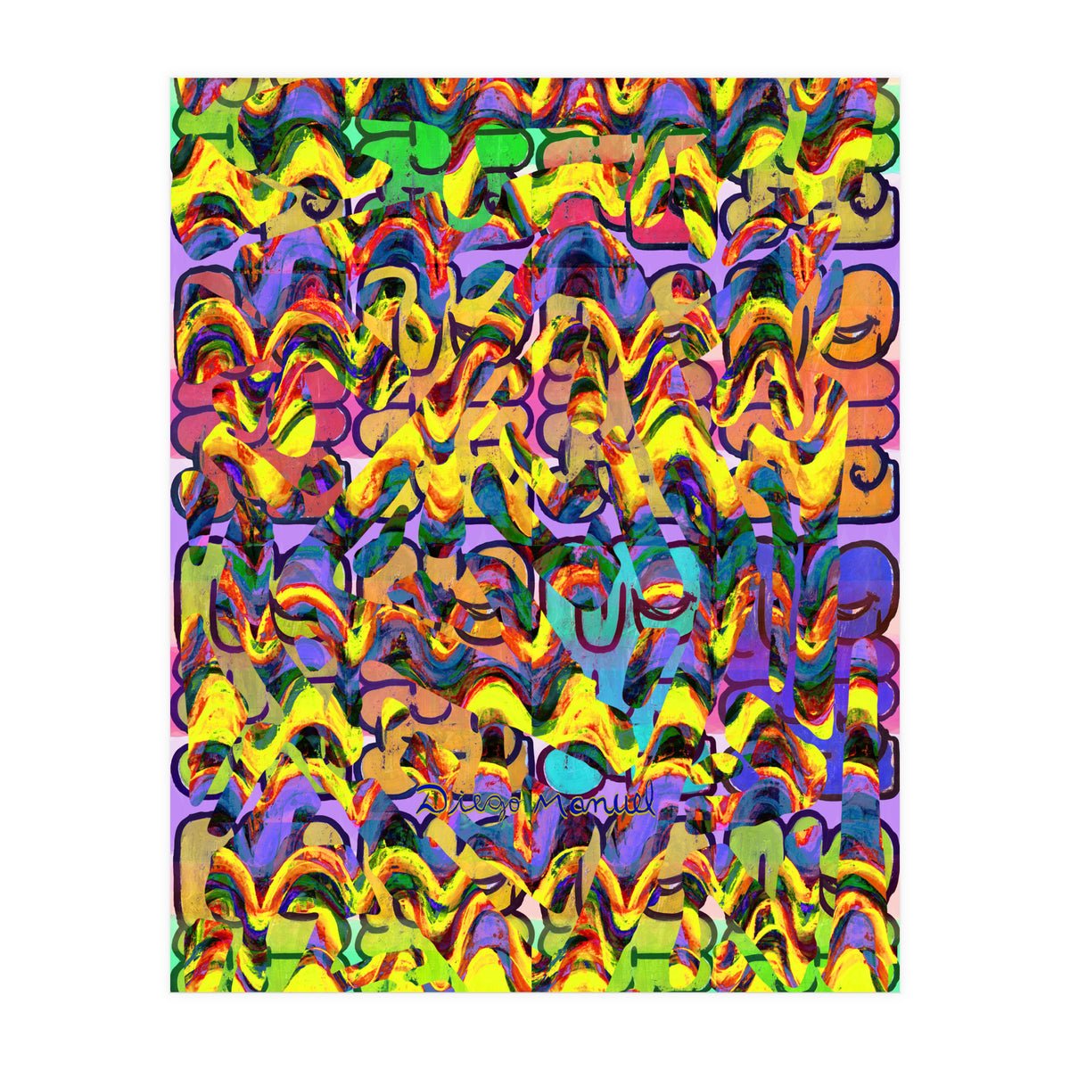 New Graffiti B 14 (Print Only)