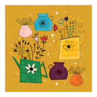 Gardening Dreams Yellow  (Print Only)