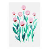 Simple pink flowers (Print Only) thumbnail