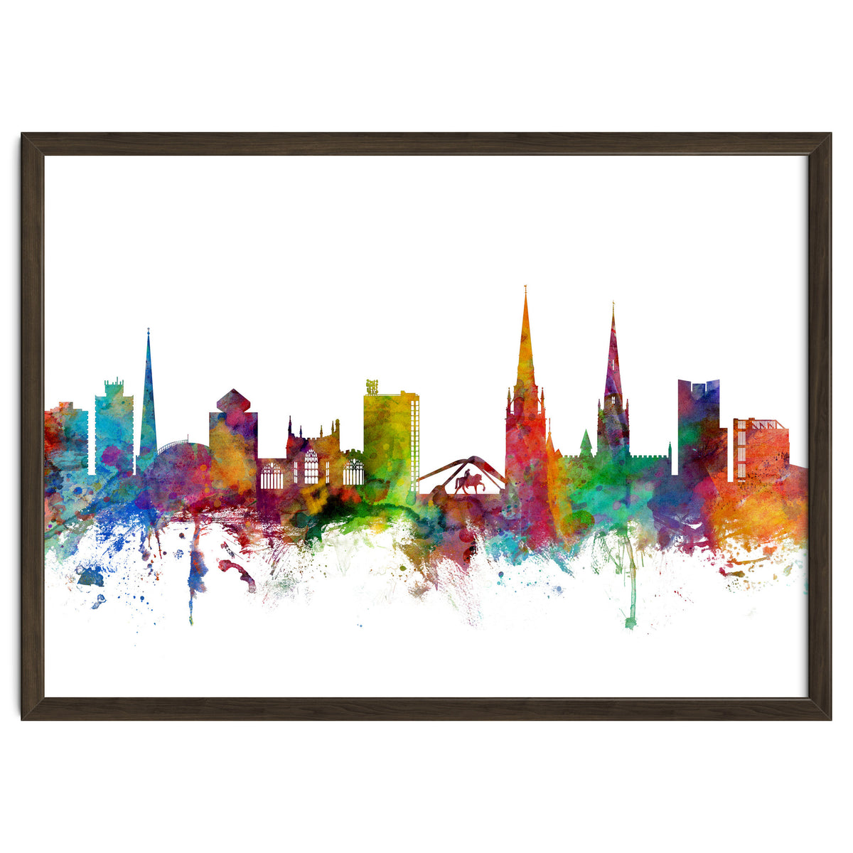 Coventry England Skyline