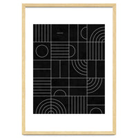 My Favorite Geometric Patterns No.27 - Black