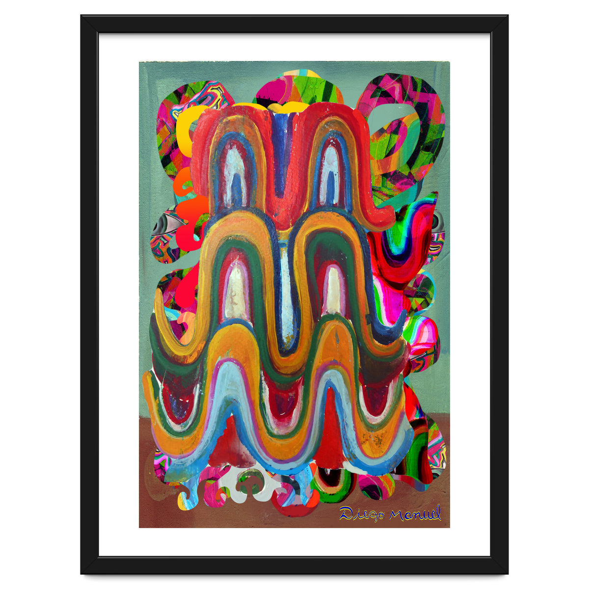 Pop Abstract Asimetrico A5