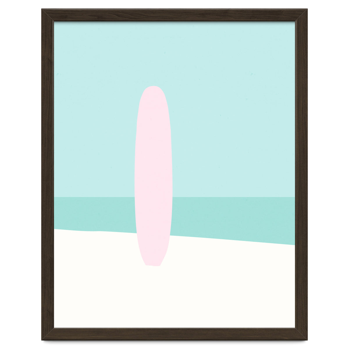 Minimal Surfboard - Turquoise Coast