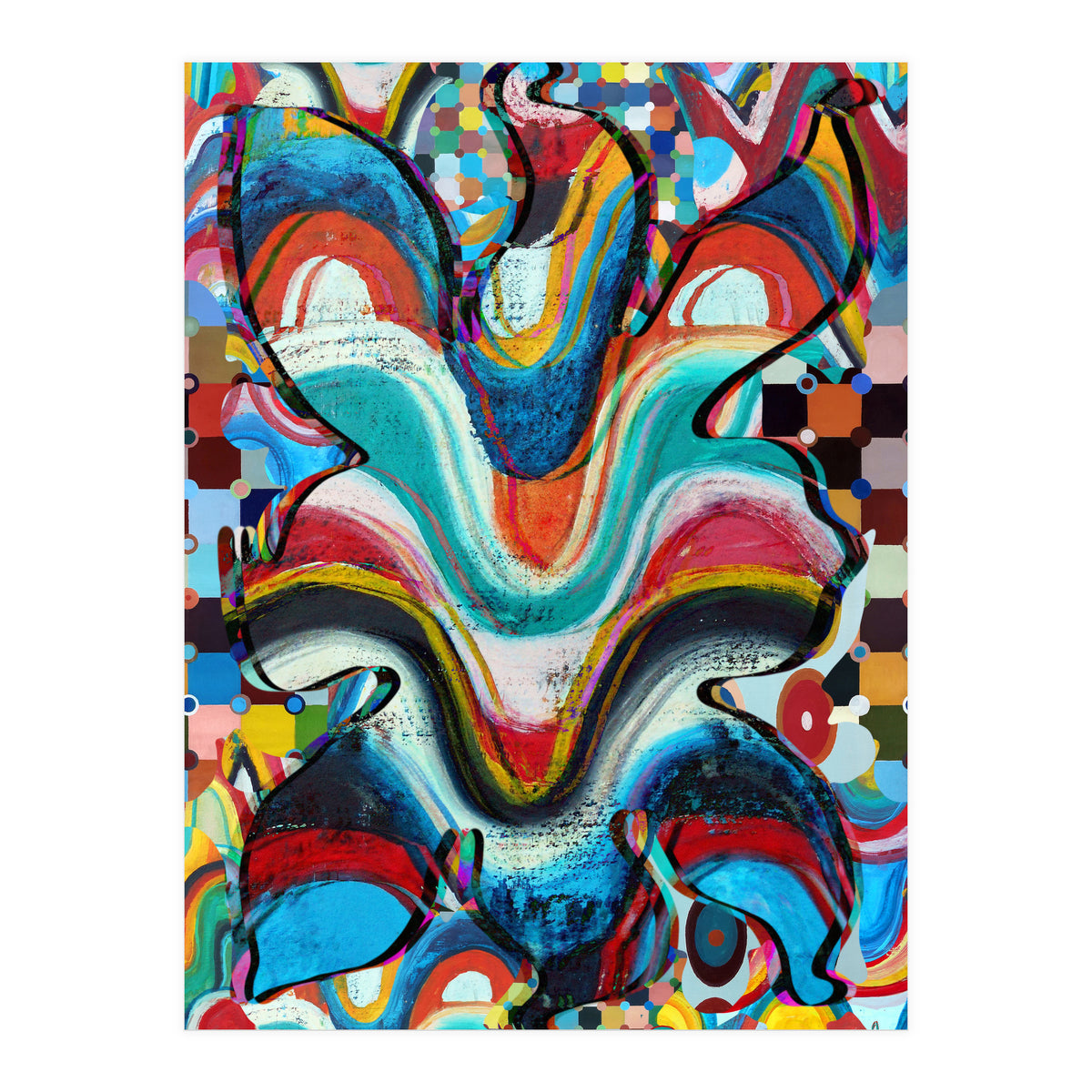 Pop Abstract 2023 Tapiz 81 (Print Only)