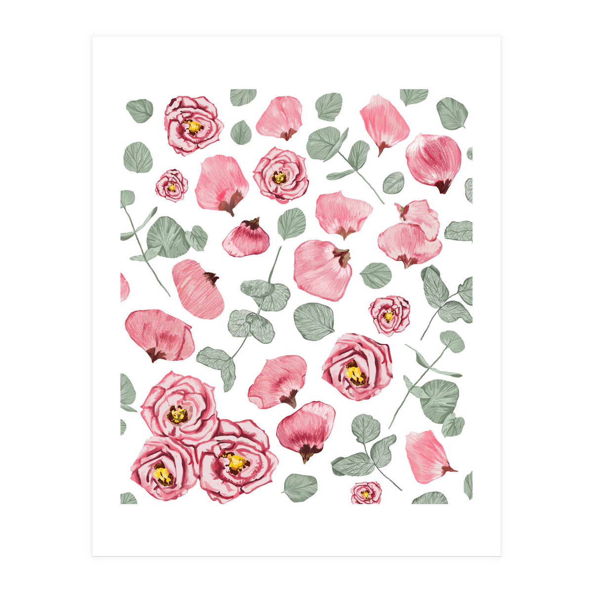 Rosy Romance (Print Only)