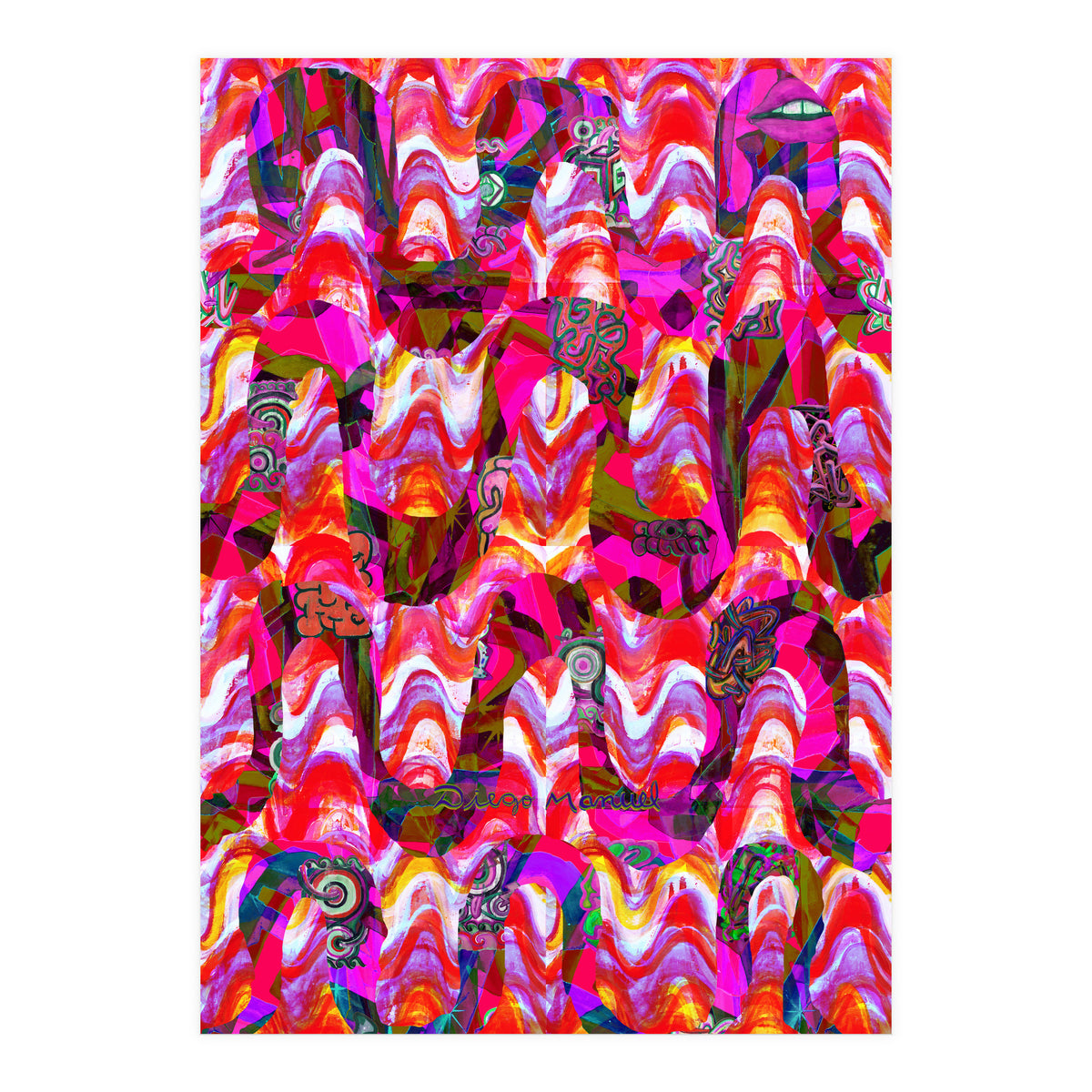 Pop Abstract 15 (Print Only)