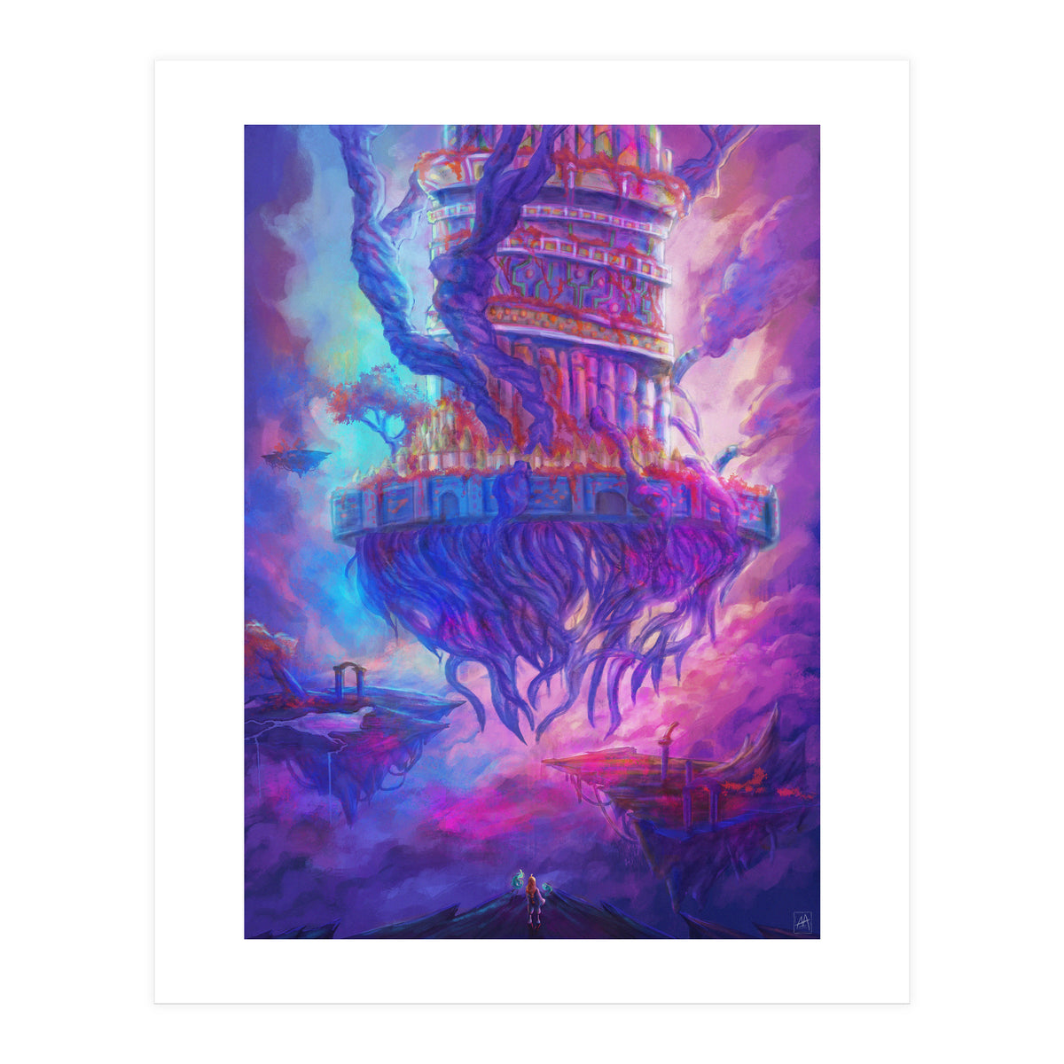 Castle Above The Clouds (Print Only)