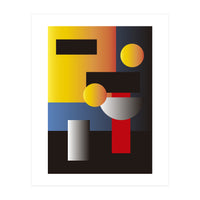 Modern Geometric Abstract 10 (Print Only)